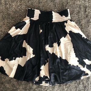 Zara Cow Skirt